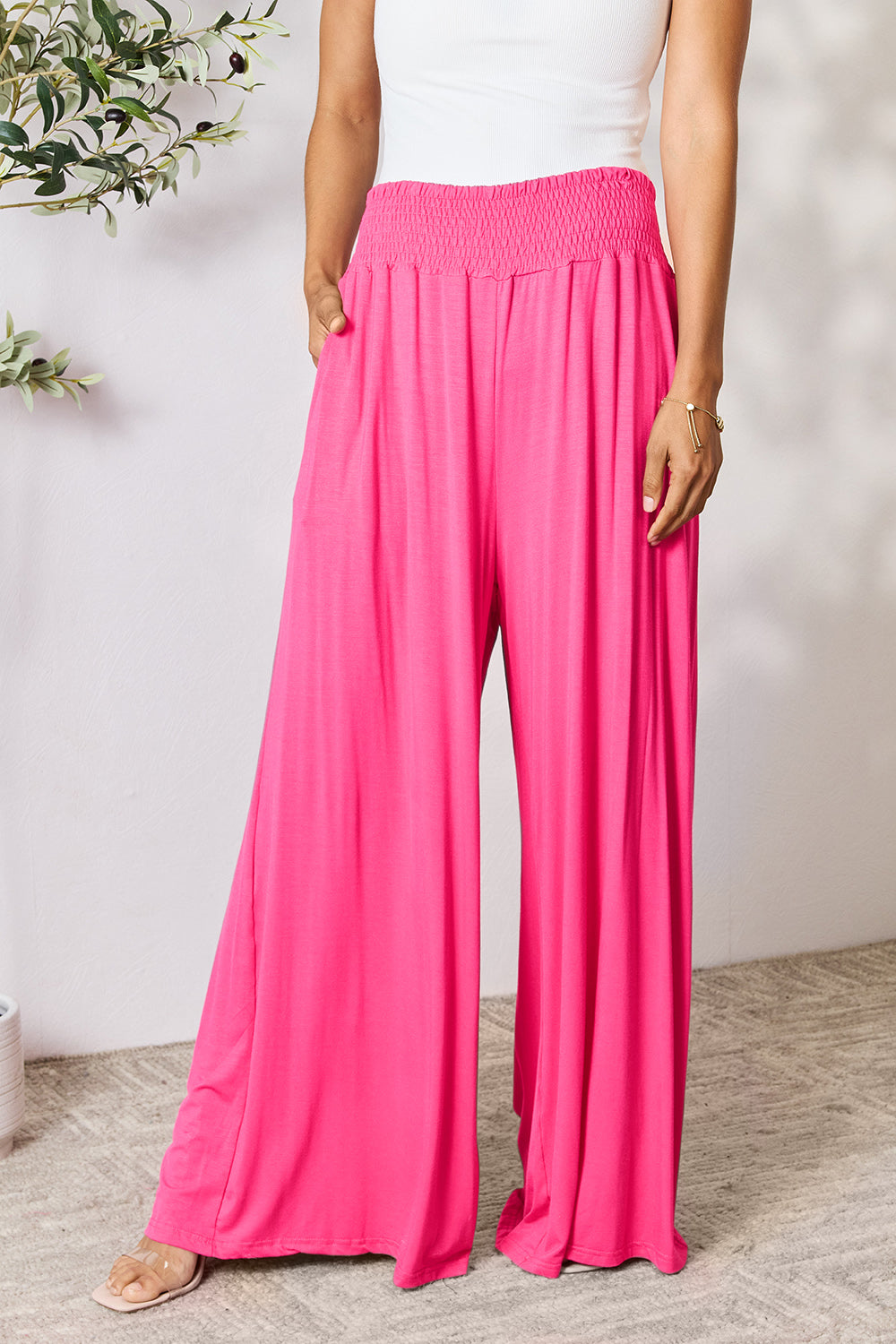 FRANCESCA Wide-Leg Pants