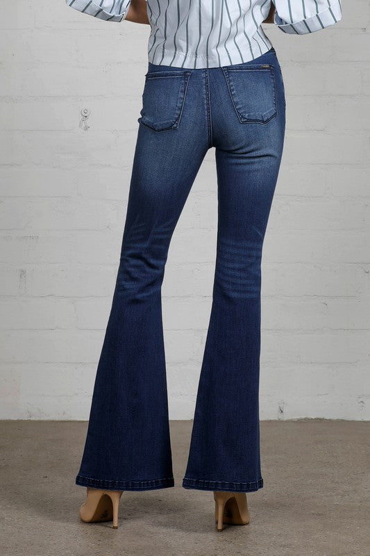 COOPER High Rise Flare Jeans