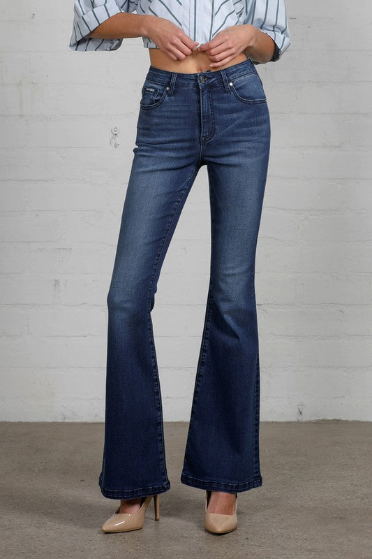 COOPER High Rise Flare Jeans