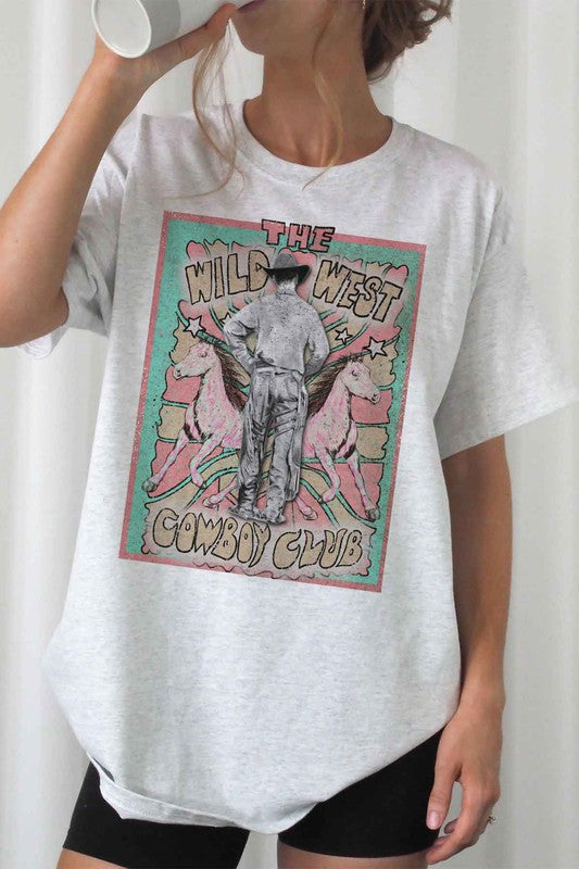 WILD WEST COWBOY GRAPHIC TEE