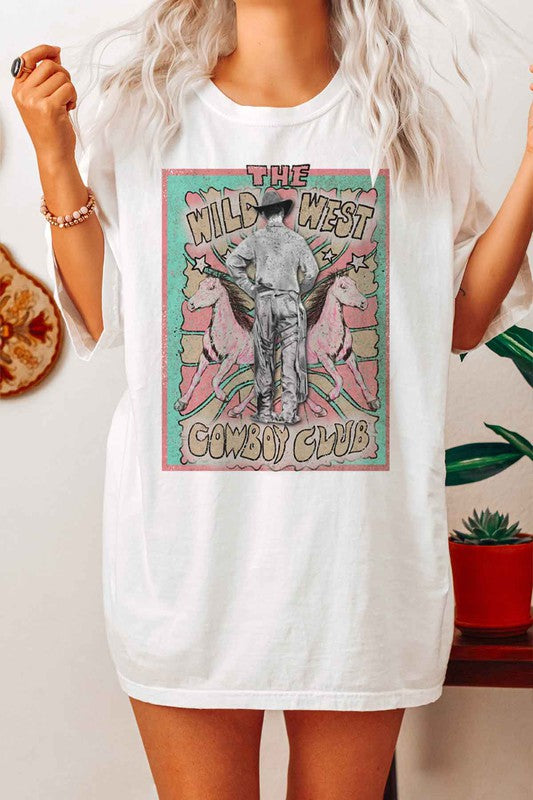 WILD WEST COWBOY GRAPHIC TEE