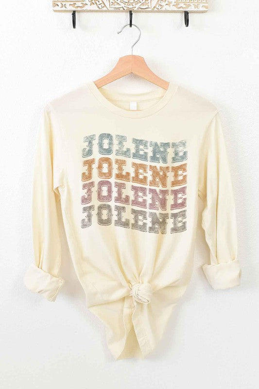 JOLENE WESTERN DOLLY LONG SLEEVE TEE