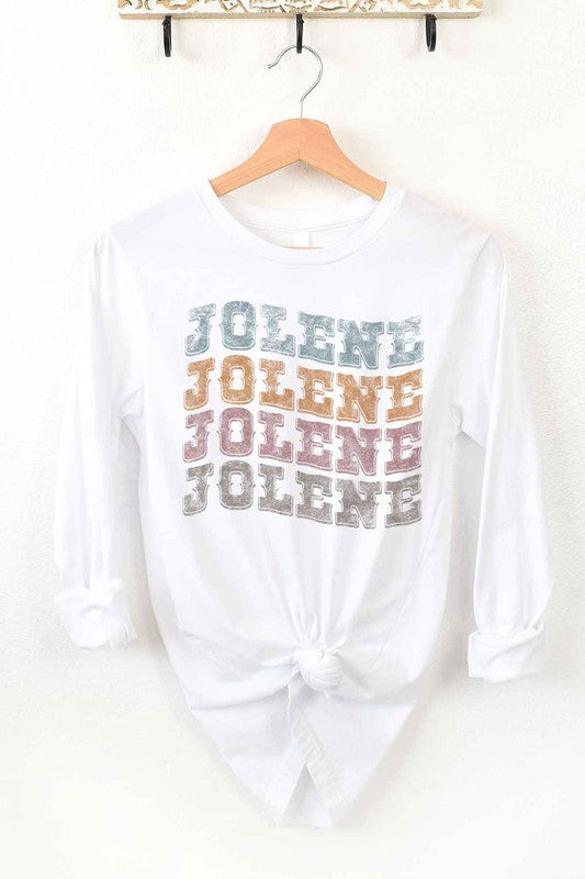 JOLENE WESTERN DOLLY LONG SLEEVE TEE