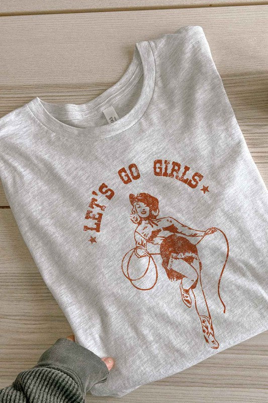 LETS GO GIRLS OVERSIZED GRAPHIC TEE / T-SHIRT