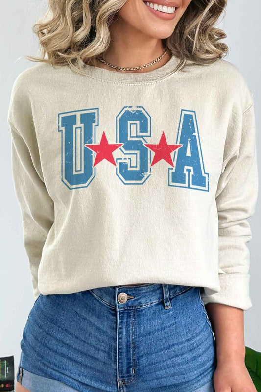 HOWDY AMERICA USA GRAPHIC SWEATSHIRT