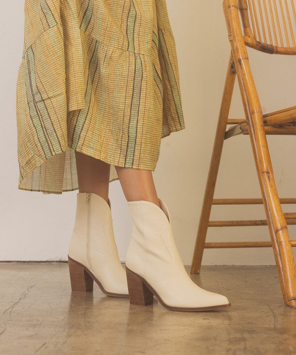 Harmony - Two Panel Western Booties