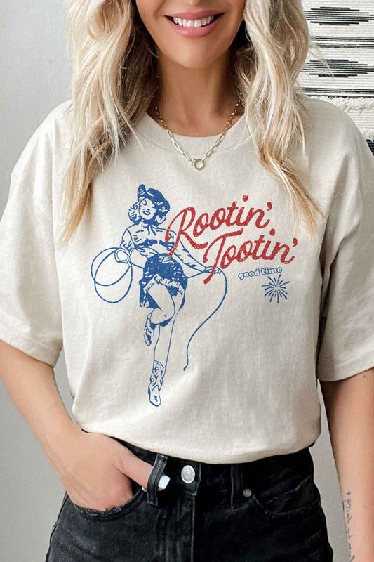 ROOTIN TOOTIN COUNTRY GRAPHIC TEE / T-SHIRT