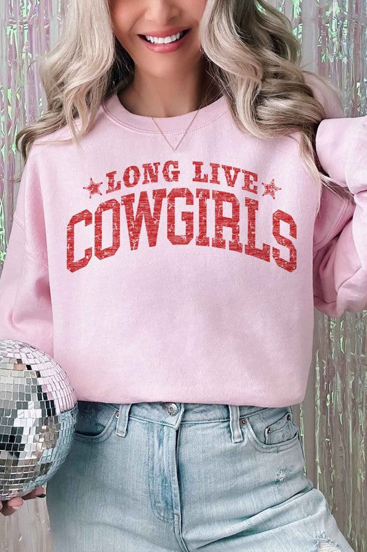 LONG LIVE COWGIRLS OVERSIZED SWEATSHIRT