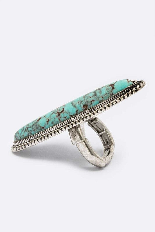 Turquoise Oversized Ring