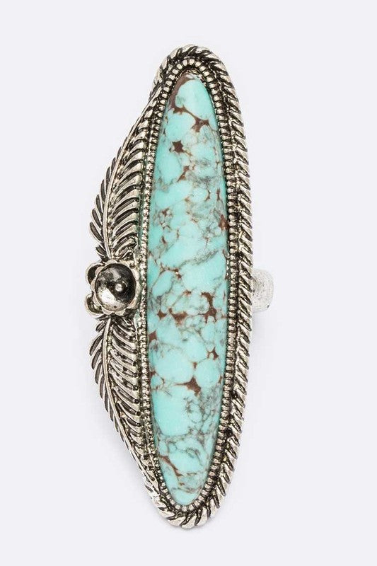 Turquoise Oversized Ring