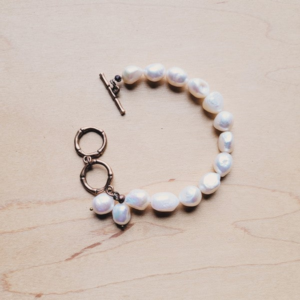 Genuine Freshwater Potato Pearl Bracelet