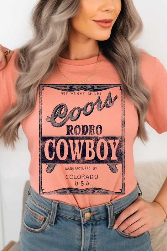 Coors Rodeo Cowboy Graphic Tee