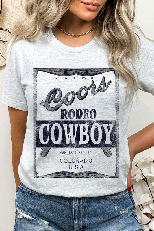 Coors Rodeo Cowboy Graphic Tee