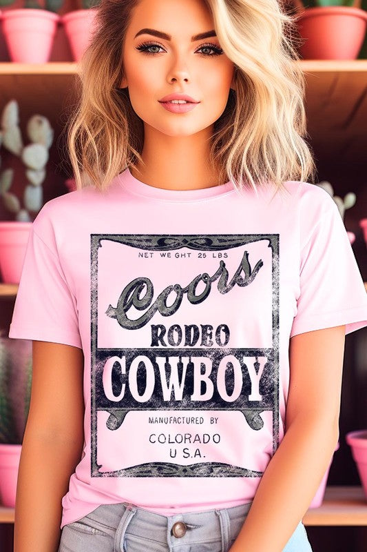 Coors Rodeo Cowboy Graphic Tee