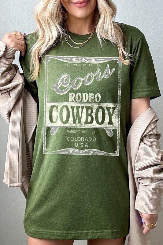 Coors Rodeo Cowboy Graphic Tee