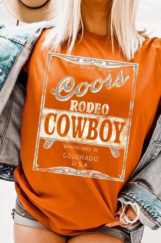 Coors Rodeo Cowboy Graphic Tee