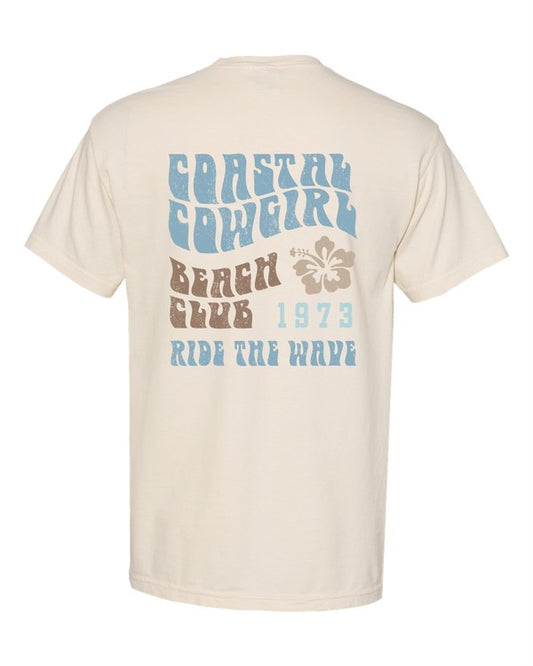 Coastal Cowgirl Beach Comfort Color Tee