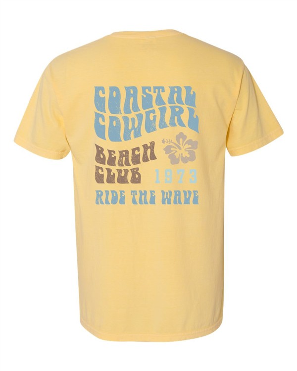 Coastal Cowgirl Beach Comfort Color Tee