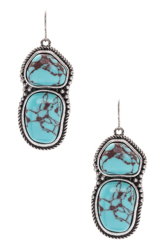 Iconic Western Stone Earrings