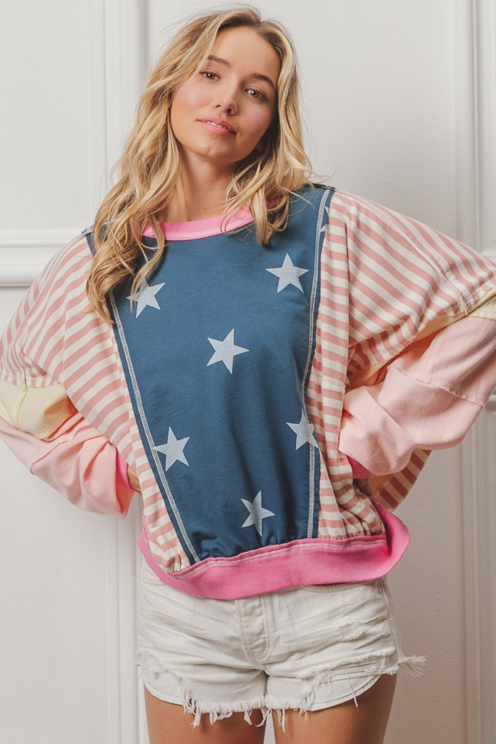 AMERICA Long-Sleeve Top