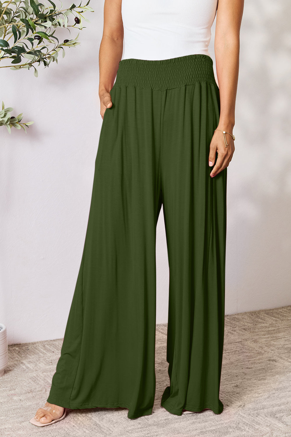 FRANCESCA Wide-Leg Pants