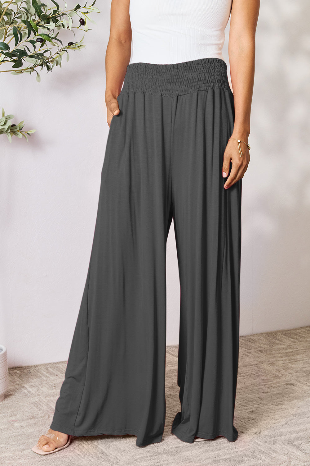 FRANCESCA Wide-Leg Pants