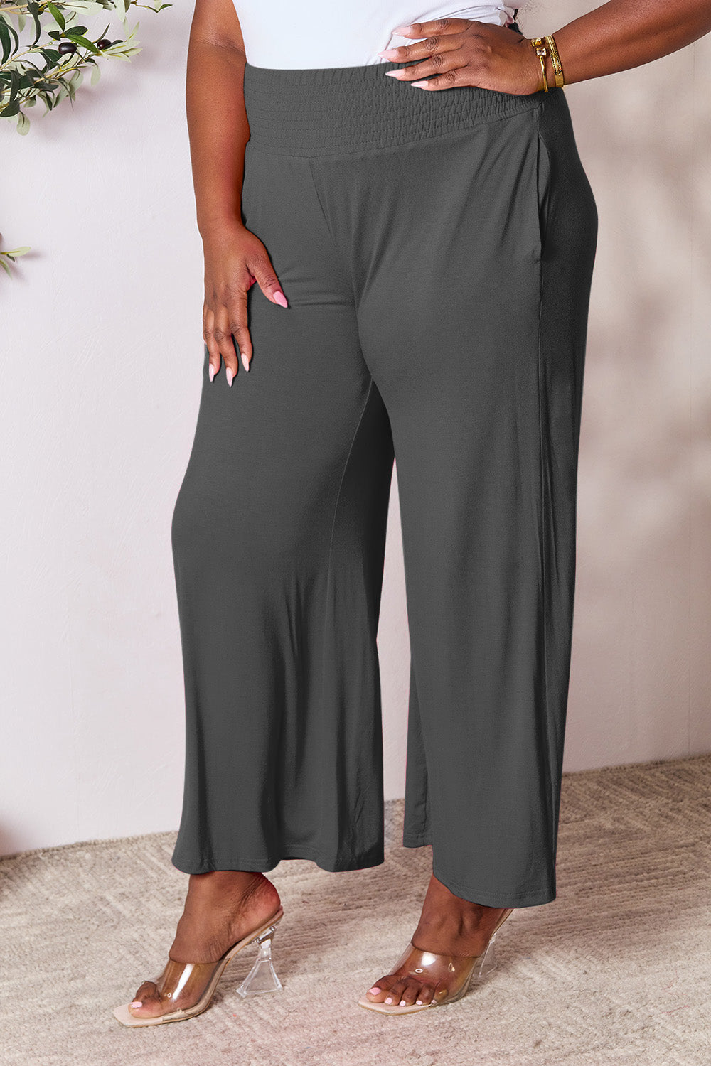 FRANCESCA Wide-Leg Pants