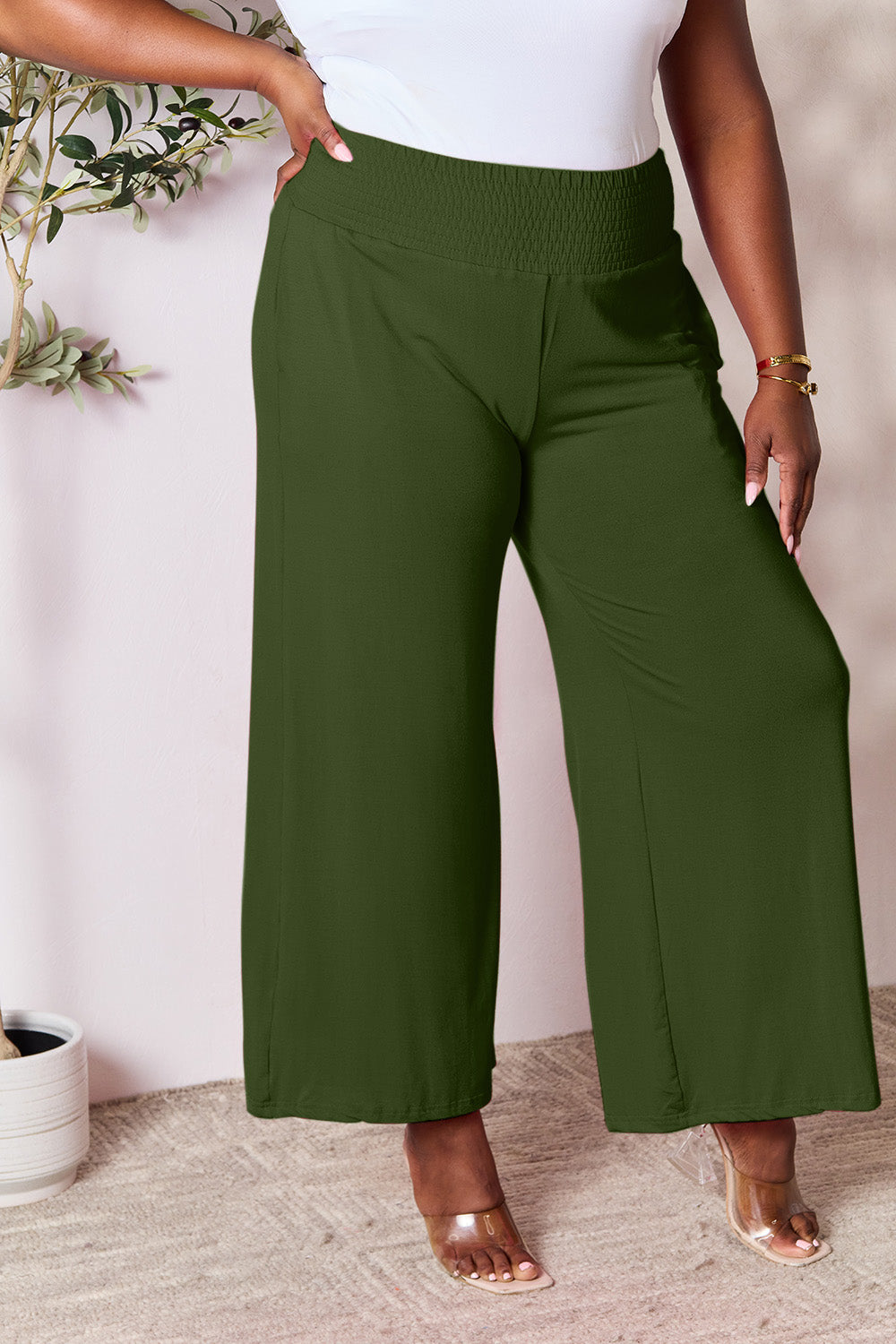 FRANCESCA Wide-Leg Pants