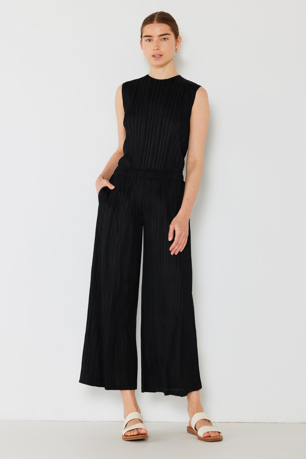 MARINA Wide-Leg Pants