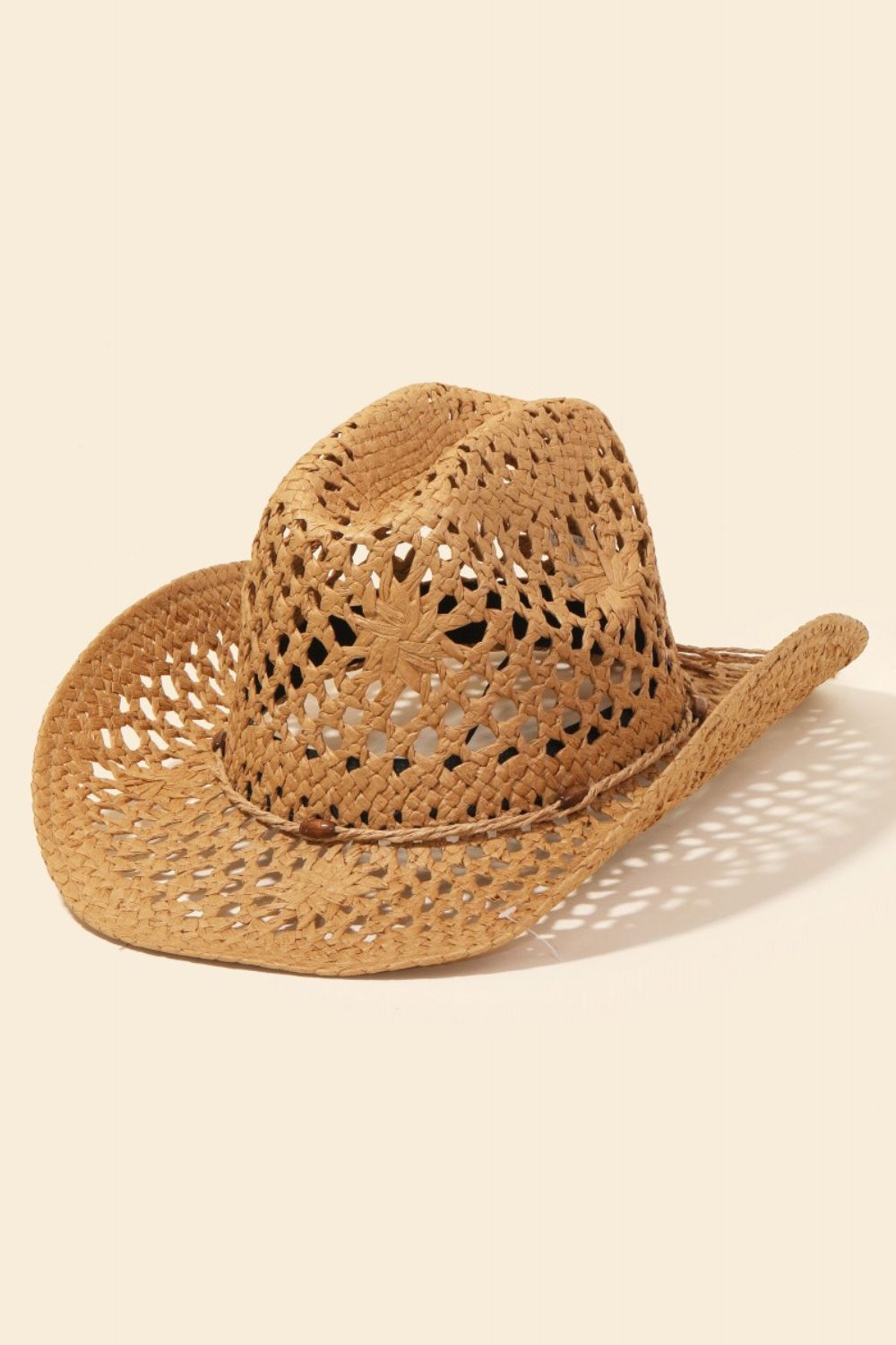 VIVIAN Straw Cowboy Hat