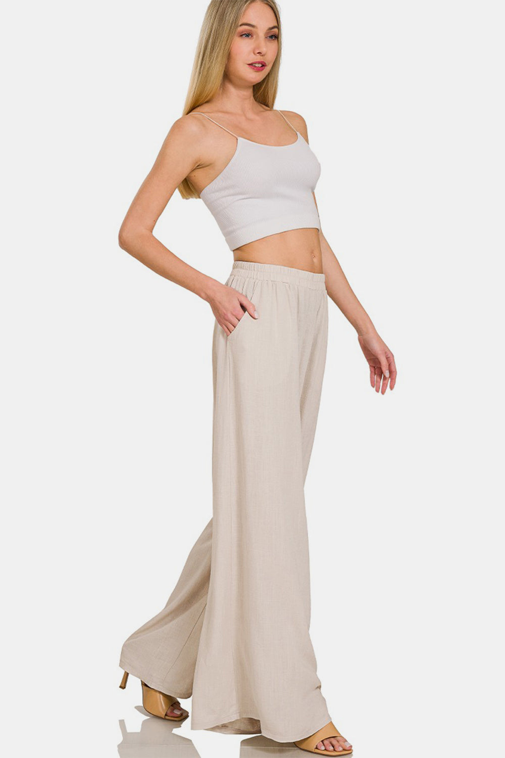 HARLOW Wide-Leg Pants