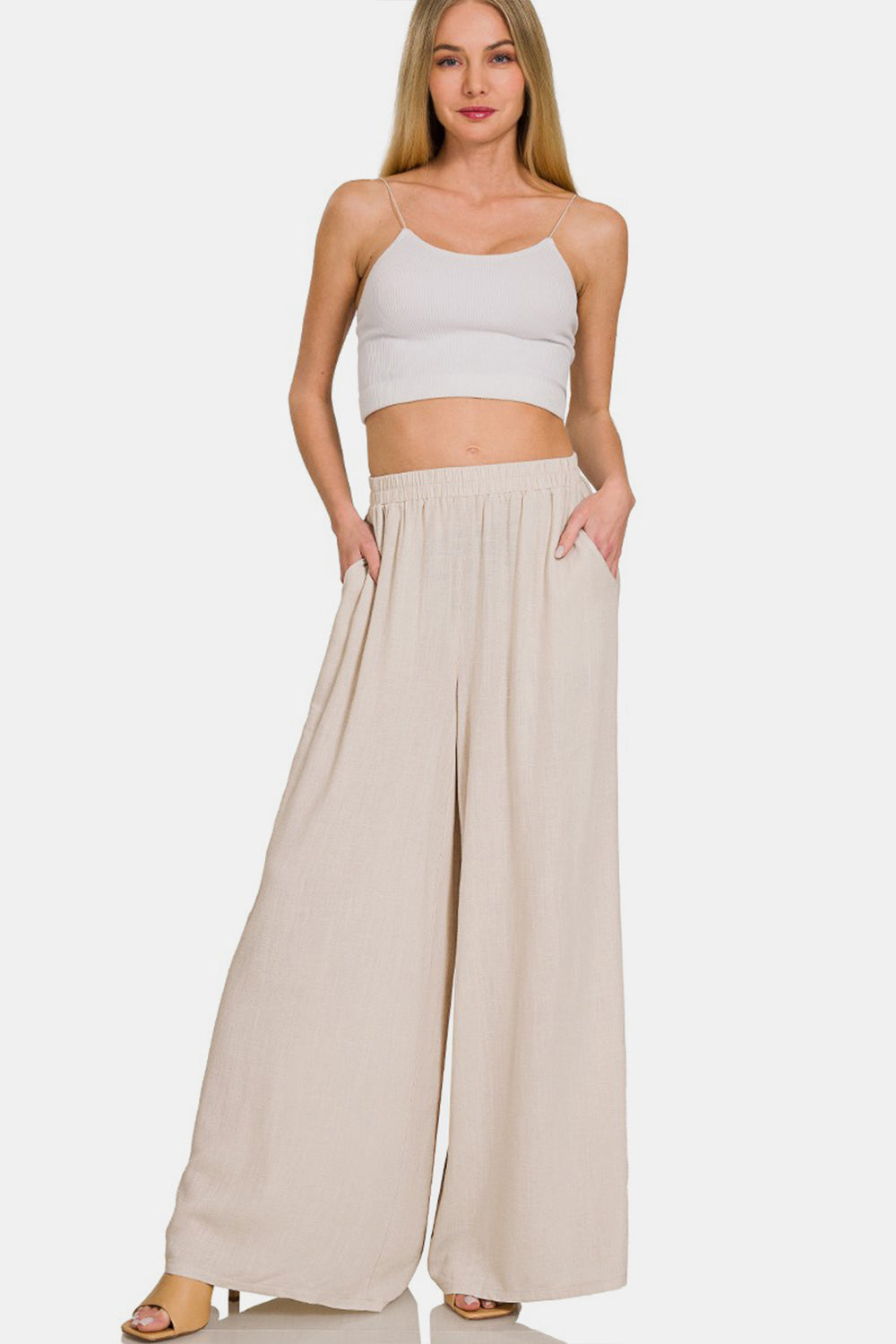 HARLOW Wide-Leg Pants