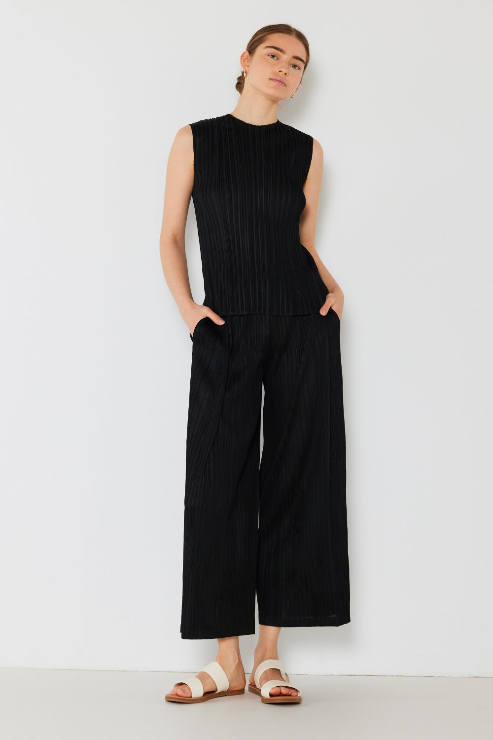 MARINA Wide-Leg Pants