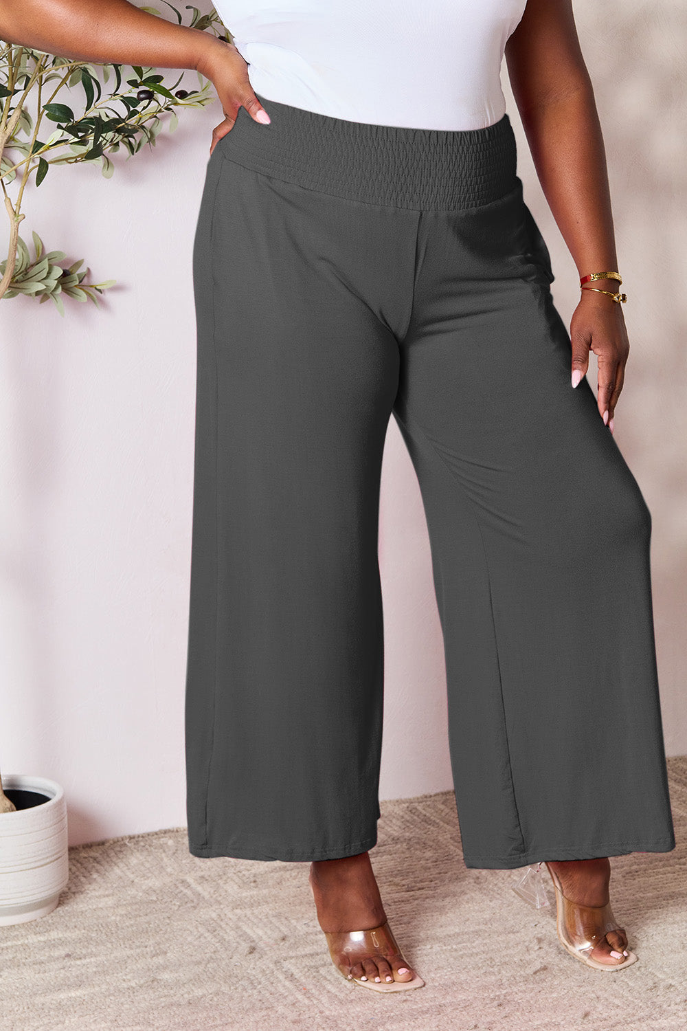 FRANCESCA Wide-Leg Pants