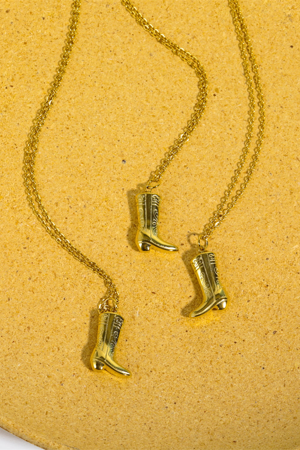 Boot Charm Necklace