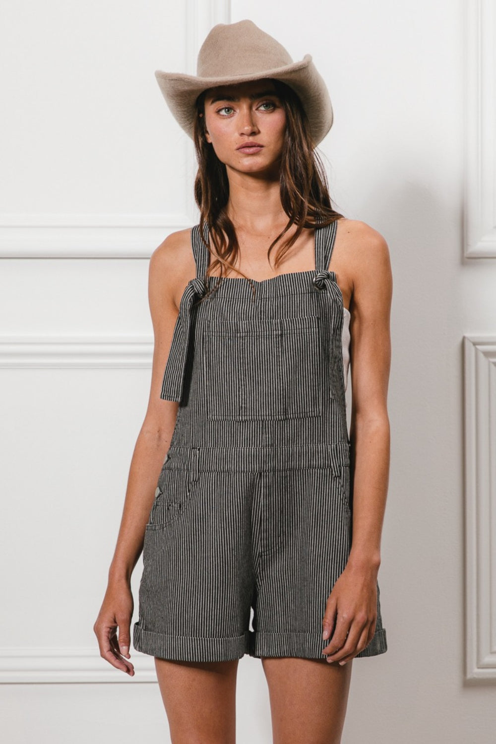 NORA Romper, Slate Gray