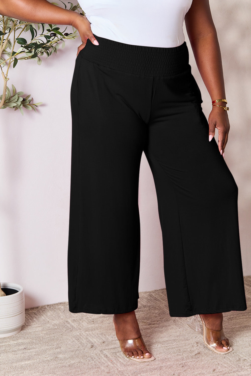 FRANCESCA Wide-Leg Pants