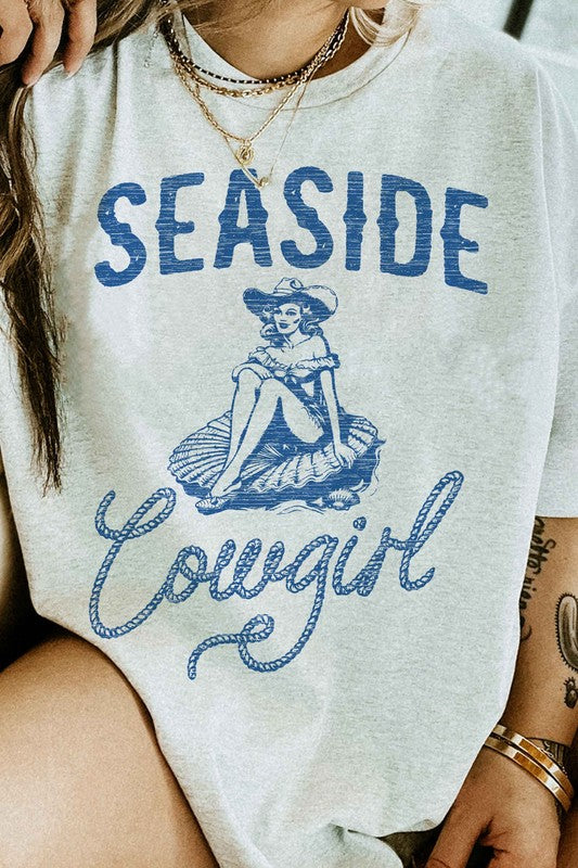 SEASIDE COWGIRL Signature Graphic Tee